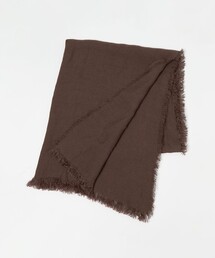 ASAUCE MELER/アソース メレ ストール テラコッタ ブラウン ASAUCE MELER（アソースメレ）の「【ASAUCE MELER/アソースメレ】LINEN