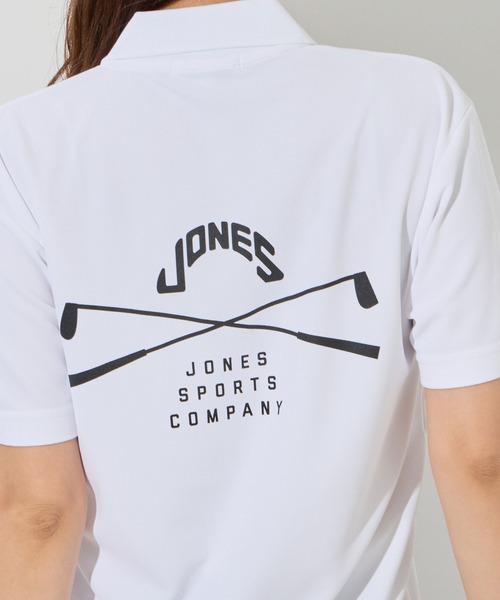 JONES(ジョーンズ)の「【JONESコラボ】半袖ポロシャツ/UV・速乾・ユニセックス(ポロシャツ・メンズ・ホワイト/ブラック・S/XL/L/M)」の15枚目の写真