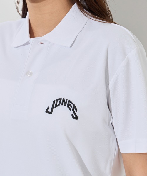 JONES(ジョーンズ)の「【JONESコラボ】半袖ポロシャツ/UV・速乾・ユニセックス(ポロシャツ・メンズ・ホワイト/ブラック・S/XL/L/M)」の12枚目の写真