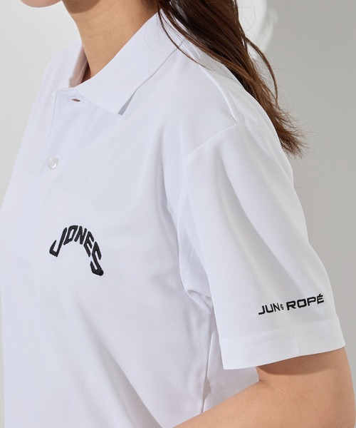 JONES(ジョーンズ)の「【JONESコラボ】半袖ポロシャツ/UV・速乾・ユニセックス(ポロシャツ・メンズ・ホワイト/ブラック・S/XL/L/M)」の13枚目の写真