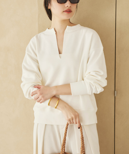 PROTAGONISTA / プロタゴニスタ 別注 SLIT NECK スウェット