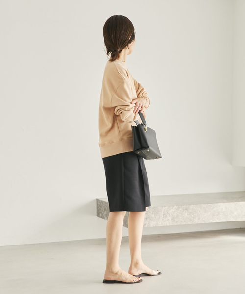 本日限定Plage PROTAGONISTA 別注SLIT NECK スウェット PROTAGONISTA / プロタゴニスタ 別注 SLIT NECK スウェット