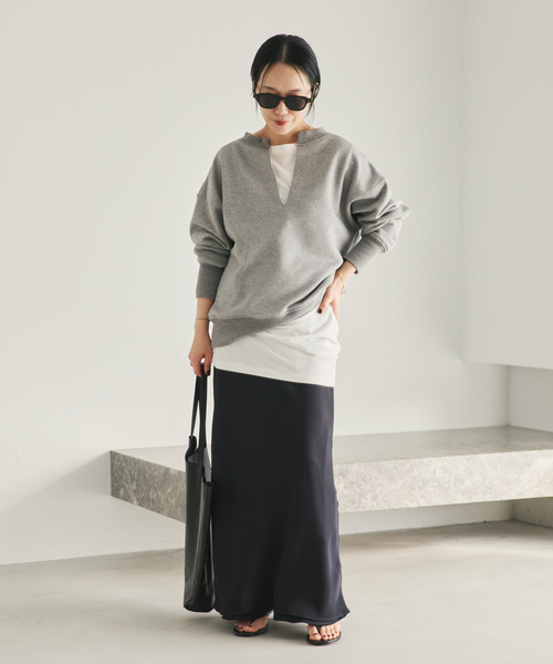 Plage PROTAGONISTA 別注 SLIT NECK スウェット PROTAGONISTA / プロタゴニスタ 別注 SLIT NECK スウェット