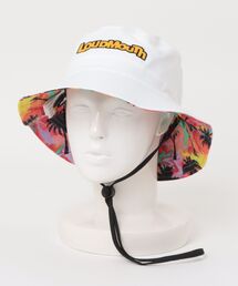 Loudmouth（ラウドマウス）の「LOUDMOUTH/ラウドマウス ゴルフウェア 総柄 無地 2WAY 軽量 あご紐付き リバーシブルハット（ハット）」