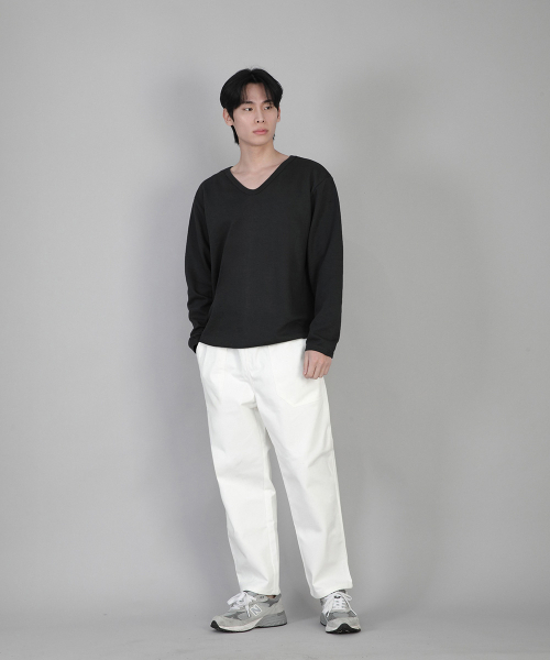 SAINTCREW(セントクルー)の「無地Vネックスウェットシャツ RVS-874 ブラック(スウェット・メンズ・その他・MEDIUM/LARGE/XXXX-LARGE/XXX-LARGE/SMALL/X-LARGE/XX-LARGE)」の8枚目の写真