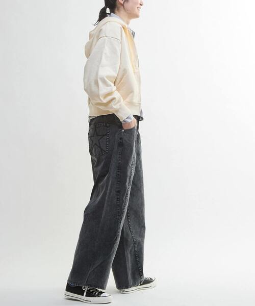 CONVERSE TOKYO(コンバーストウキョウ)の「PIGMENT DYED BARREL LEG WIDE PANTS(その他パンツ・レディース・ブラック/オリーブ/ベージュ・SMALL/MEDIUM)」の16枚目の写真