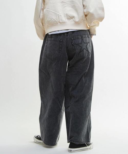 CONVERSE TOKYO(コンバーストウキョウ)の「PIGMENT DYED BARREL LEG WIDE PANTS(その他パンツ・レディース・ブラック/オリーブ/ベージュ・SMALL/MEDIUM)」の18枚目の写真
