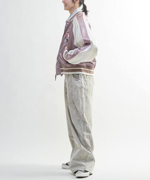 CONVERSE TOKYO(コンバーストウキョウ)の「PIGMENT DYED BARREL LEG WIDE PANTS(その他パンツ・レディース・ブラック/オリーブ/ベージュ・SMALL/MEDIUM)」の21枚目の写真