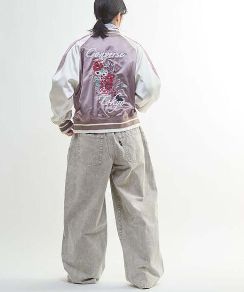 CONVERSE TOKYO(コンバーストウキョウ)の「PIGMENT DYED BARREL LEG WIDE PANTS(その他パンツ・レディース・ブラック/オリーブ/ベージュ・SMALL/MEDIUM)」の22枚目の写真