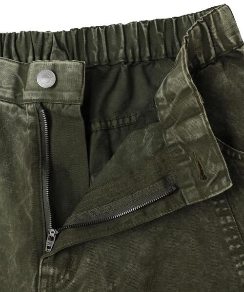 CONVERSE TOKYO(コンバーストウキョウ)の「PIGMENT DYED BARREL LEG WIDE PANTS(その他パンツ・レディース・ブラック/オリーブ/ベージュ・SMALL/MEDIUM)」の9枚目の写真