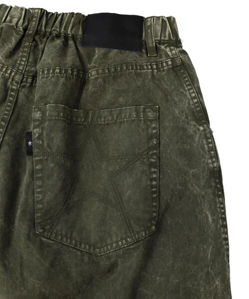 CONVERSE TOKYO(コンバーストウキョウ)の「PIGMENT DYED BARREL LEG WIDE PANTS(その他パンツ・レディース・ブラック/オリーブ/ベージュ・SMALL/MEDIUM)」の5枚目の写真