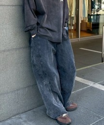 CONVERSE TOKYO | PIGMENT DYED BARREL LEG WIDE PANTS(その他パンツ)