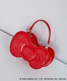 ハローキティコラボ（ハローキティコラボ）の「【ROPE' PICNIC×ハローキティ】2WAYストラップ付きミニショルダーリボンバッグ（トートバッグ）」