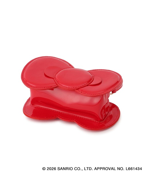 ハローキティコラボ（ハローキティコラボ）の「【ROPE' PICNIC×ハローキティ】2WAYストラップ付きミニショルダーリボンバッグ（トートバッグ・レディース・ブラック/レッド・FREE）」の22枚目の写真