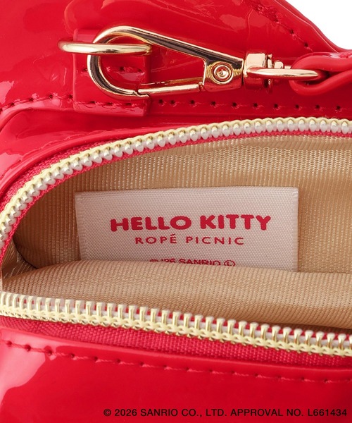 ハローキティコラボ（ハローキティコラボ）の「【ROPE' PICNIC×ハローキティ】2WAYストラップ付きミニショルダーリボンバッグ（トートバッグ・レディース・ブラック/レッド・FREE）」の14枚目の写真
