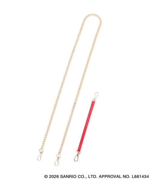 ハローキティコラボ（ハローキティコラボ）の「【ROPE' PICNIC×ハローキティ】2WAYストラップ付きミニショルダーリボンバッグ（トートバッグ・レディース・ブラック/レッド・FREE）」の16枚目の写真