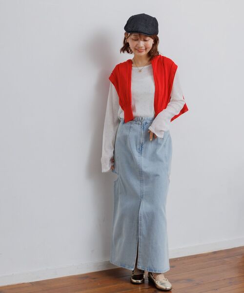 RETRO GIRL(レトロガール)の「スタッズシアーPO(Tシャツ/カットソー・レディース・ブラック/オフホワイト・FREE)」の20枚目の写真