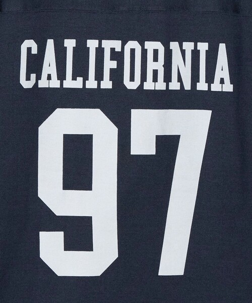 California General Store（California General Store）の「＜CGS.＞フットボール Tシャツ（Tシャツ/カットソー・メンズ・ネイビー/ブラウン系・M/L/S）」の13枚目の写真