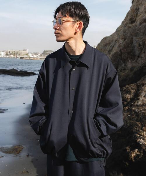 URBAN RESEARCH（アーバンリサーチ）の「Wide Dad　COACH JACKET（その他アウター・メンズ・ネイビー・1/2）」の3枚目の写真
