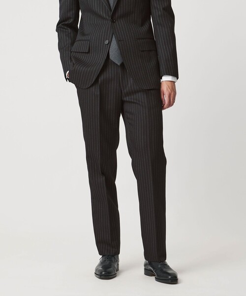 UNITED ARROWS & SONS（ユナイテッドアローズアンドサンズ）の「＜UNITED ARROWS & SONS by MASATAKA HATTORI＞REG 1P TROUSERS/スラックス（スラックス・メンズ・ブラック/ダークオレンジ・50/46/44/48）」の21枚目の写真