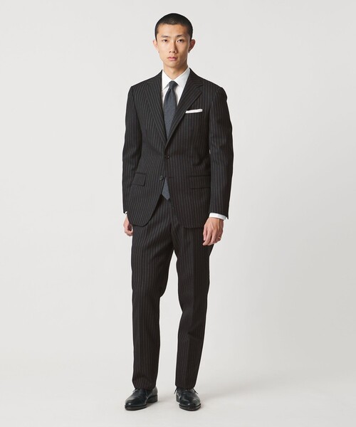 UNITED ARROWS & SONS（ユナイテッドアローズアンドサンズ）の「＜UNITED ARROWS & SONS by MASATAKA HATTORI＞REG 1P TROUSERS/スラックス（スラックス・メンズ・ブラック/ダークオレンジ・50/46/44/48）」の22枚目の写真