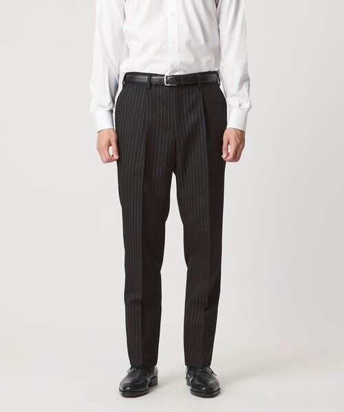 UNITED ARROWS & SONS(ユナイテッドアローズアンドサンズ)の「<UNITED ARROWS & SONS by MASATAKA HATTORI>REG 1P TROUSERS/スラックス(スラックス・メンズ・ブラック/ダークオレンジ・50/46/44/48)」の11枚目の写真