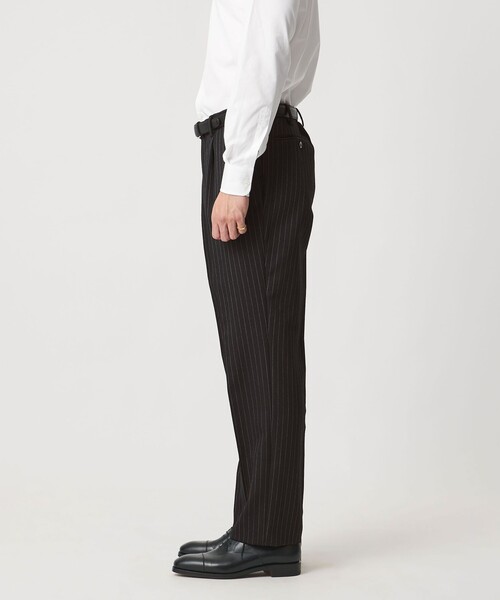 UNITED ARROWS & SONS(ユナイテッドアローズアンドサンズ)の「<UNITED ARROWS & SONS by MASATAKA HATTORI>REG 1P TROUSERS/スラックス(スラックス・メンズ・ブラック/ダークオレンジ・50/46/44/48)」の12枚目の写真
