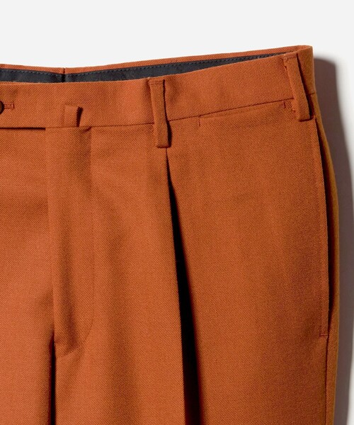 UNITED ARROWS & SONS（ユナイテッドアローズアンドサンズ）の「＜UNITED ARROWS & SONS by MASATAKA HATTORI＞REG 1P TROUSERS/スラックス（スラックス・メンズ・ブラック/ダークオレンジ・50/46/44/48）」の20枚目の写真