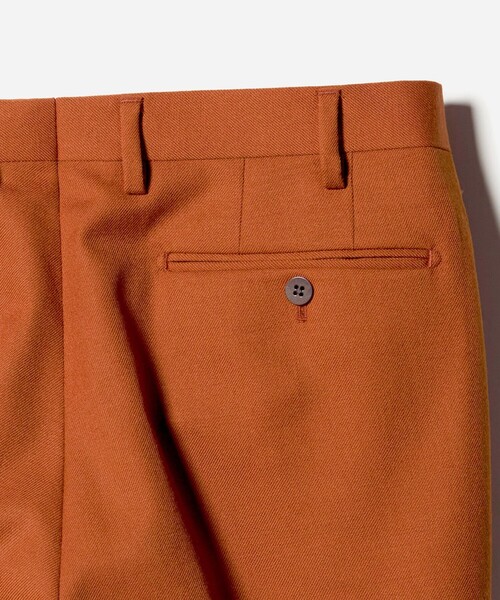 UNITED ARROWS & SONS（ユナイテッドアローズアンドサンズ）の「＜UNITED ARROWS & SONS by MASATAKA HATTORI＞REG 1P TROUSERS/スラックス（スラックス・メンズ・ブラック/ダークオレンジ・50/46/44/48）」の10枚目の写真
