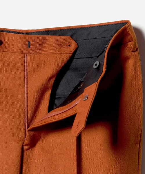 UNITED ARROWS & SONS（ユナイテッドアローズアンドサンズ）の「＜UNITED ARROWS & SONS by MASATAKA HATTORI＞REG 1P TROUSERS/スラックス（スラックス・メンズ・ブラック/ダークオレンジ・50/46/44/48）」の11枚目の写真