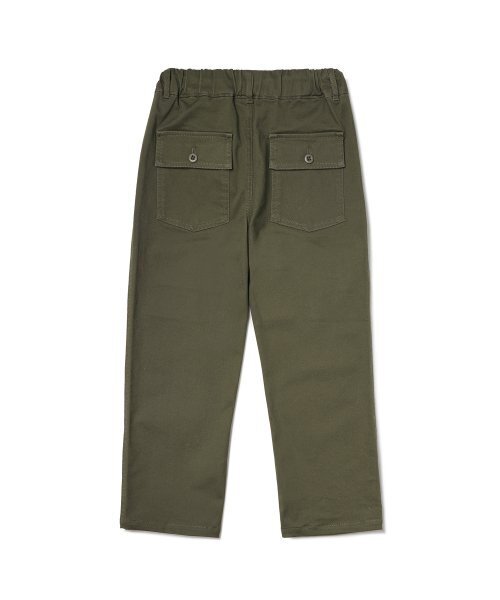 MUSINSA STANDARD KIDS（ムシンサスタンダードキッズ）の「パティグバンディングパンツ [カーキ]（その他パンツ・レディース・その他・100/110/120/130/140/150/160）」の3枚目の写真