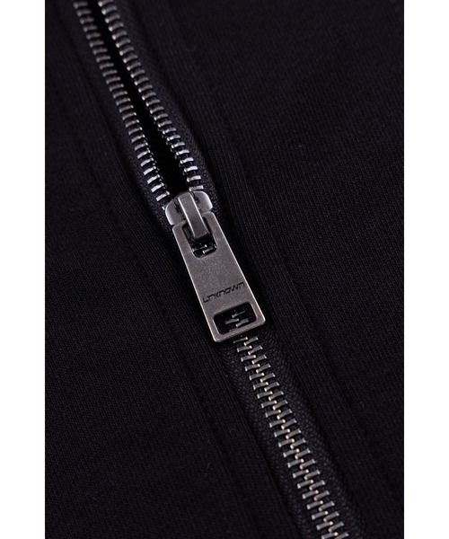 UNKNOWN LONDON(アンノウン・ロンドン)の「ジップフーディ|Black x Pink Allover Cross Rhinestone Zip Hoodie|Unknown London(パーカー・メンズ・ブラック・MEDIUM/SMALL/X-LARGE/LARGE)」の5枚目の写真