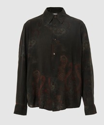 【美品】OUR LEGACY ブラウン　本革スエードシャツ スウェードジャケット OUR LEGACY レザー シャツ | ブラウン | FARFETCH JP