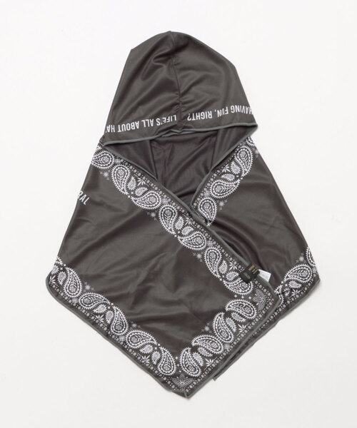 POST GENERAL(ポストジェネラル)の「【POSTPOST GENERAL/ポストジェネラル】QUICK-DRY HOODIE TOWEL UV /#P/G 085(アウトドアグッズ・メンズ・ネイビー/ベージュ/ブラック/ブルー系その他/グレー系その他/ブルー・FREE)」の15枚目の写真