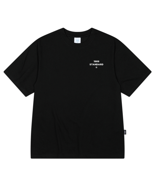 1989STANDARD(1989スタンダード)の「SMALL CENTER クールコットンオーバーサイズ半袖(SISSTD-0015)(Tシャツ/カットソー・メンズ・ホワイト/ライトグレー/ブラック/ネイビー・MEDIUM/LARGE/X-LARGE)」の7枚目の写真
