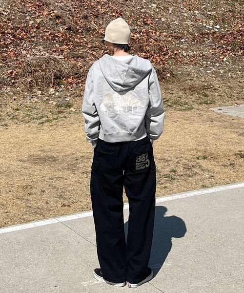 CACTUSDONUTMARKET（カクタスドーナツマーケット）の「Bold Embroidery Cargo Pants-Black（その他パンツ・レディース・その他・MEDIUM/LARGE）」の6枚目の写真