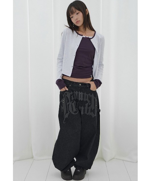 FANCY CLUB(ファンシークラブ)の「A'GEM/9 × .kom 『FANCY CLUB/ファンシークラブ』 AIRY BUTTON CARDIGAN/エアリーボタンカーディガン(カーディガン/ボレロ・レディース・グレー/ベージュ/A・FREE)」の17枚目の写真