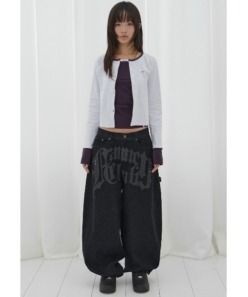 FANCY CLUB(ファンシークラブ)の「A'GEM/9 × .kom 『FANCY CLUB/ファンシークラブ』 AIRY BUTTON CARDIGAN/エアリーボタンカーディガン(カーディガン/ボレロ・レディース・グレー/ベージュ/A・FREE)」の18枚目の写真
