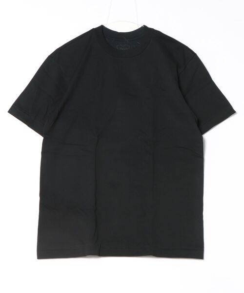 HANES(ヘインズ)の「Hanes/ヘインズ/1P Hanes T-SHIRTS KURO(Tシャツ/カットソー・レディース・ブラック・M/S)」の6枚目の写真
