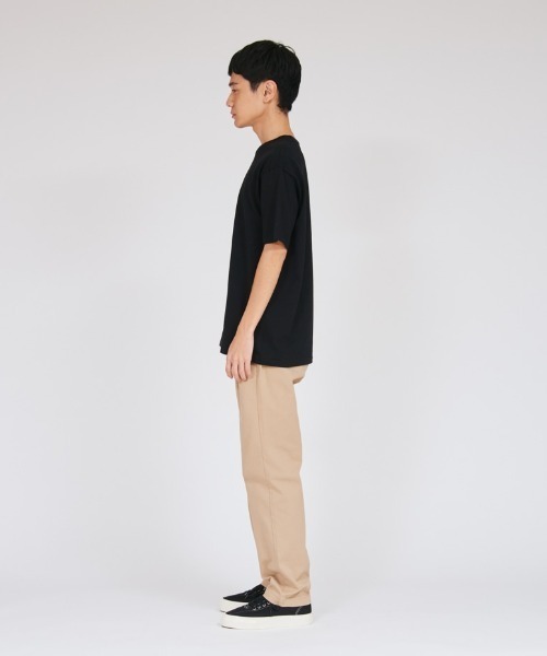 HANES(ヘインズ)の「Hanes/ヘインズ/1P Hanes T-SHIRTS KURO(Tシャツ/カットソー・レディース・ブラック・M/S)」の4枚目の写真