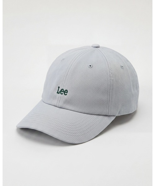 Lee(リー)の「【Lee/リー】LEE OGC 6P CAP / オーガニックコットン ワンポイント ベースボールキャップ(キャップ・メンズ・イエロー/ブラウン/ピンク/グリーン/グレー/ベージュ/ホワイト/ブルー/ブラック・FREE)」の4枚目の写真