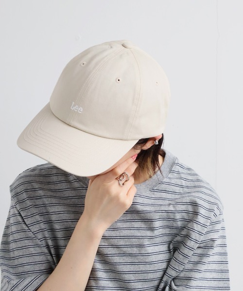 Lee(リー)の「【Lee/リー】LEE OGC 6P CAP / オーガニックコットン ワンポイント ベースボールキャップ(キャップ・メンズ・イエロー/ブラウン/ピンク/グリーン/グレー/ベージュ/ホワイト/ブルー/ブラック・FREE)」の22枚目の写真