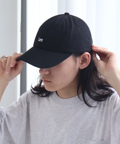 Lee(リー)の「【Lee/リー】LEE OGC 6P CAP / オーガニックコットン ワンポイント ベースボールキャップ(キャップ・メンズ・イエロー/ブラウン/ピンク/グリーン/グレー/ベージュ/ホワイト/ブルー/ブラック・FREE)」の20枚目の写真