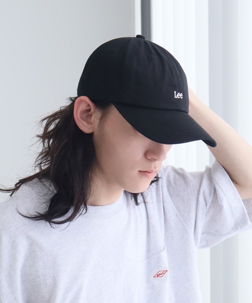 Lee(リー)の「【Lee/リー】LEE OGC 6P CAP / オーガニックコットン ワンポイント ベースボールキャップ(キャップ・メンズ・イエロー/ブラウン/ピンク/グリーン/グレー/ベージュ/ホワイト/ブルー/ブラック・FREE)」の19枚目の写真