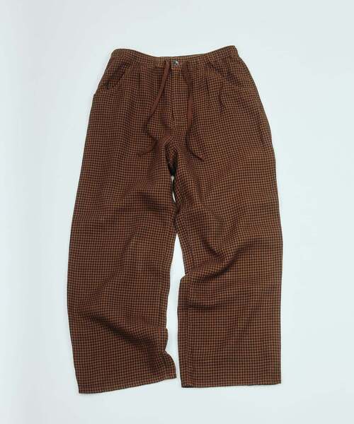 JOURNAL STANDARD relume（ジャーナルスタンダード　レリューム）の「European Flax / ヨーロピアン フラックス イージーパンツ（スラックス・メンズ・ブラウン系その他/ブラック/ブルー系その他/ベージュ・LARGE/MEDIUM）」の3枚目の写真