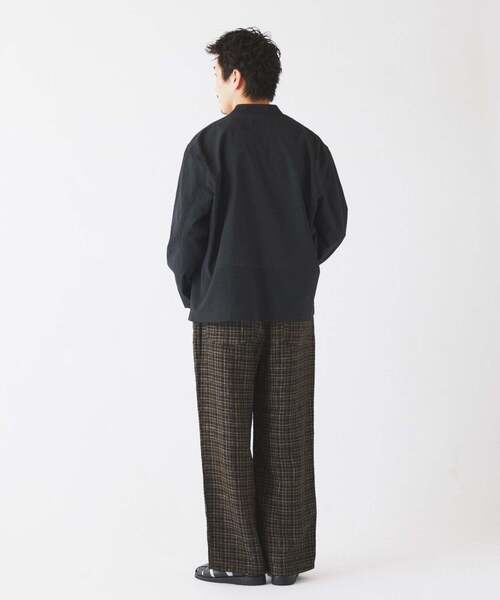 JOURNAL STANDARD relume（ジャーナルスタンダード　レリューム）の「European Flax / ヨーロピアン フラックス イージーパンツ（スラックス・メンズ・ブラウン系その他/ブラック/ブルー系その他/ベージュ・LARGE/MEDIUM）」の15枚目の写真