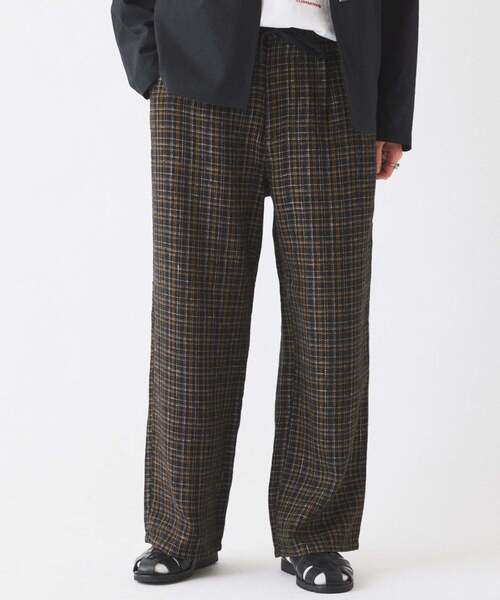JOURNAL STANDARD relume（ジャーナルスタンダード　レリューム）の「European Flax / ヨーロピアン フラックス イージーパンツ（スラックス・メンズ・ブラウン系その他/ブラック/ブルー系その他/ベージュ・LARGE/MEDIUM）」の16枚目の写真