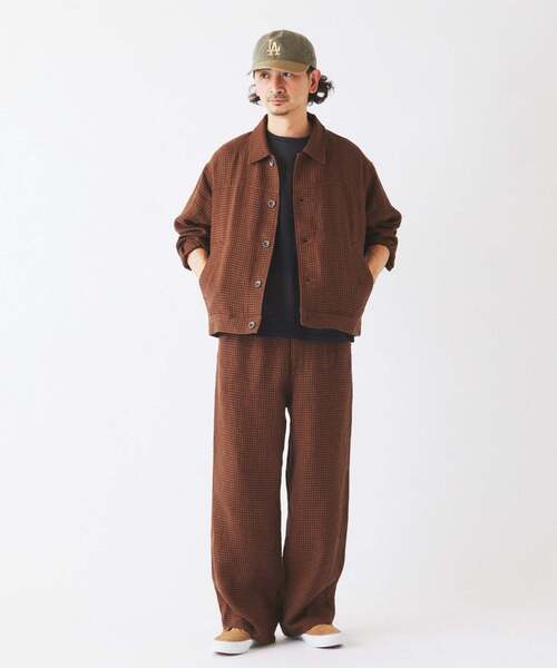 JOURNAL STANDARD relume（ジャーナルスタンダード　レリューム）の「European Flax / ヨーロピアン フラックス イージーパンツ（スラックス・メンズ・ブラウン系その他/ブラック/ブルー系その他/ベージュ・LARGE/MEDIUM）」の20枚目の写真