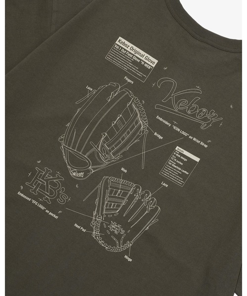 KEBOZ（ケボズ）の「CBS S/S TEE（Tシャツ/カットソー・メンズ・ブラック/ダークオリーブ/ホワイト・M/L/XL/S/2XL）」の10枚目の写真