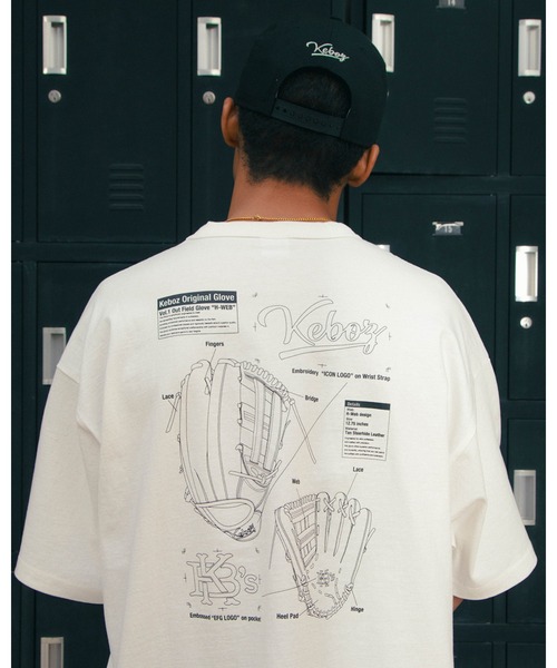 KEBOZ（ケボズ）の「CBS S/S TEE（Tシャツ/カットソー・メンズ・ブラック/ダークオリーブ/ホワイト・M/L/XL/S/2XL）」の4枚目の写真